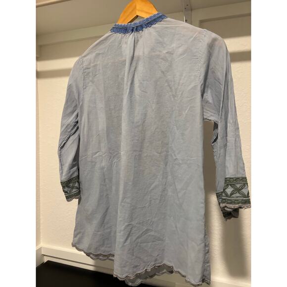 NWOT JOHNNY WAS Embroidered Top Sz S - Picture 5 of 5